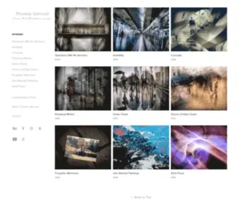 Thomasvanoost.com(Thomas Vanoost Contemporary Art Photography) Screenshot