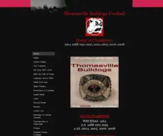 Thomasvillebulldogsfootball.com(Thomasvillebulldogsfootball) Screenshot