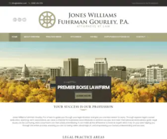 Thomaswilliamslaw.com(Boise Law Firm) Screenshot