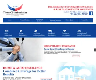 Thomcoinsurance.com(ThomCo Insurance Home) Screenshot