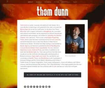 Thomdunn.info(Thom Dunn) Screenshot