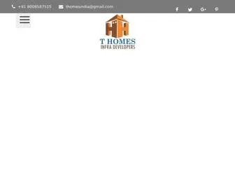 Thomesinfra.in(T Homes Infra Developers) Screenshot