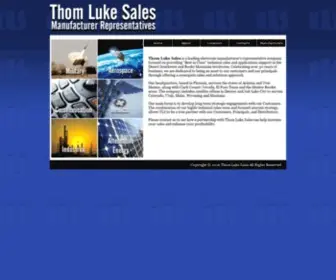 Thomlukesales.com(Thom Luke Sales) Screenshot