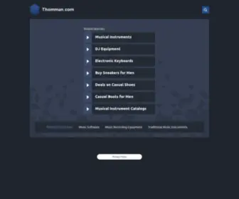 Thomman.com(thomman) Screenshot