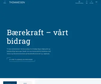 Thommessen.no(Advokatfirmaet Thommessen) Screenshot