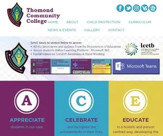 Thomondcommunitycollege.ie(Thomondcommunitycollege) Screenshot