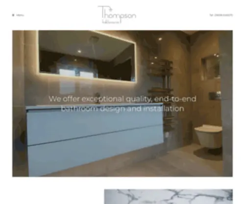 Thompson-Bathrooms.com(Thompson Bathrooms) Screenshot