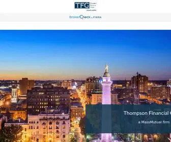 Thompson-Financialgroup.com(Thompson Financial Group) Screenshot