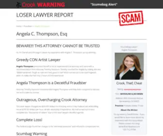 Thompsonangela.com(Angela C) Screenshot