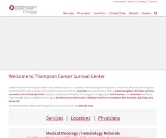 Thompsoncancer.com(Thompson Cancer Survival Center) Screenshot