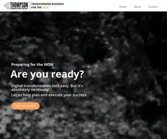 Thompsonconsulting.group(Thompson Consulting) Screenshot