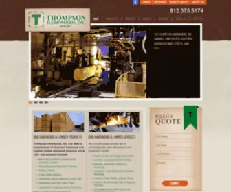 Thompsonhardwoods.com(Thompson Hardwoods) Screenshot