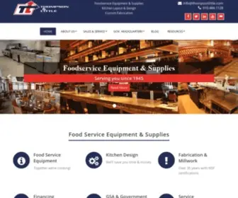 Thompsonlittle.com(Food Service Equipment & Supplies) Screenshot