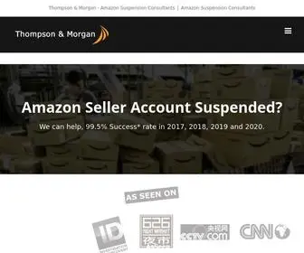 Thompsonmorgan.net(Amazon Suspension Consultants) Screenshot