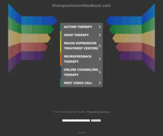 Thompsonneurofeedback.com(Thompson Neurofeedback) Screenshot