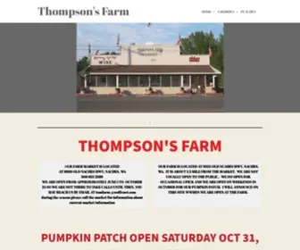 Thompsonsfarm.com(Thompson's Farm) Screenshot