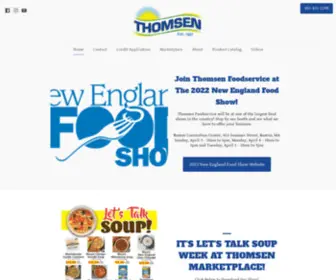 Thomsenfoodservice.com(Thomsen Foodservice) Screenshot