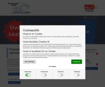 Thomsesauto.dk(Autoværksted) Screenshot