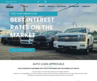 Thomsonautofinancing.ca(Thomson Auto Financing) Screenshot