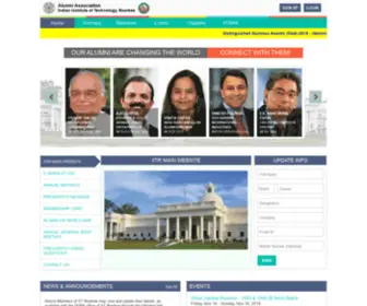 Thomso.net(IIT Roorkee Alumni Association) Screenshot