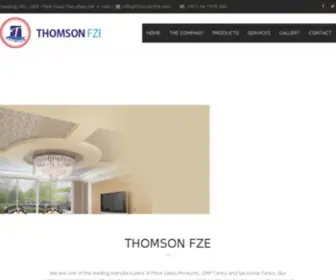 ThomsonfZe.com(Thomson FZE) Screenshot