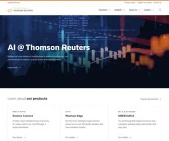 Thomsonib.com(Thomson Reuters) Screenshot