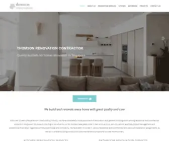 Thomsonreno.com.sg(Thomson Renovation Contractor) Screenshot