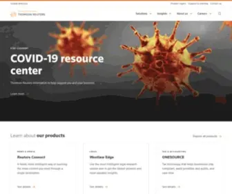 Thomsonreuters.net(Thomson Reuters) Screenshot
