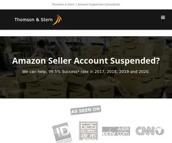 Thomsonstern.com(Amazon Suspension Consultants) Screenshot