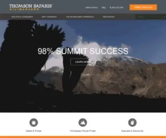 Thomsontreks.com(Climb Kilimanjaro with Thomson Treks) Screenshot