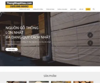 Thongnhapkhau.com(Trang chủ) Screenshot