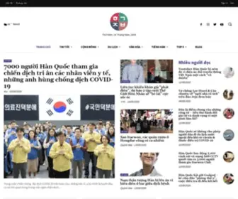 Thongtinhanquoc.com(Thông tin Hàn Quốc) Screenshot