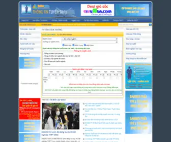 Thongtintuyensinh.net.vn(Diem chuan NV1) Screenshot