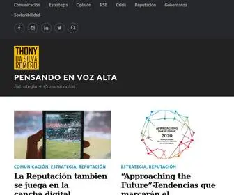 Thonydasilva.com(Comunicación) Screenshot