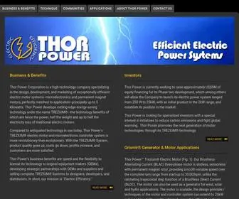 Thor-Power.com(Thor Power) Screenshot