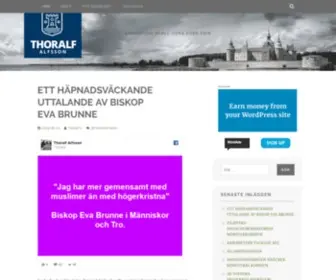 Thoralfsblogg.com(SANNINGEN) Screenshot