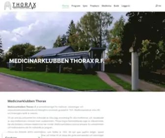 Thorax.fi(Medicinarklubben Thorax rf) Screenshot