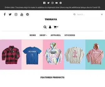 Thoraya.com(Thoraya Maronesy) Screenshot