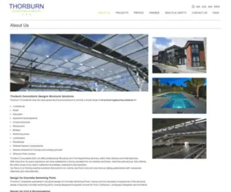 Thorburn.co.nz(Thorburn Consultants) Screenshot