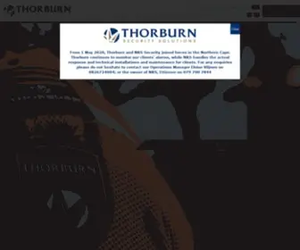 Thorburn.co.za(Thorburn Security Solutions) Screenshot