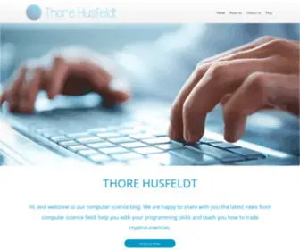 Thorehusfeldt.net(Thore Husfeldt Acquisition) Screenshot