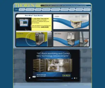 Thoren.com(Thoren Caging Systems) Screenshot