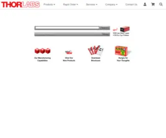 Thorlabs.com(Thorlabs, Inc) Screenshot