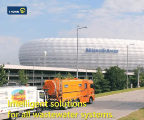 Thorn-Abwassertechnik.de(Gruber Anlagenbau Tiefbau Kanalsanierung Kiesgrubenbetrieb) Screenshot
