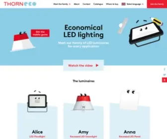Thorn-Eco.com(THORNeco) Screenshot