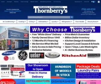 Thornberrysappliance.com(Thornberry's Appliance) Screenshot