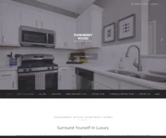 Thornberrywoodsapts.com(Apartments in Naperville) Screenshot