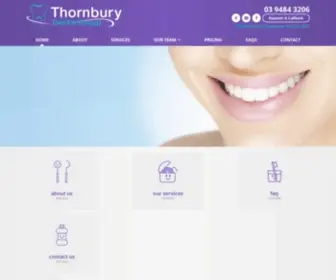 Thornburydental.com.au(Thornbury Dental Group) Screenshot