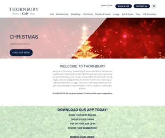 Thornburygc.co.uk(Thornbury Golf Centre) Screenshot