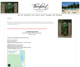 Thornhurstcountryclubestates.com(Thornhurstcountryclubestates) Screenshot